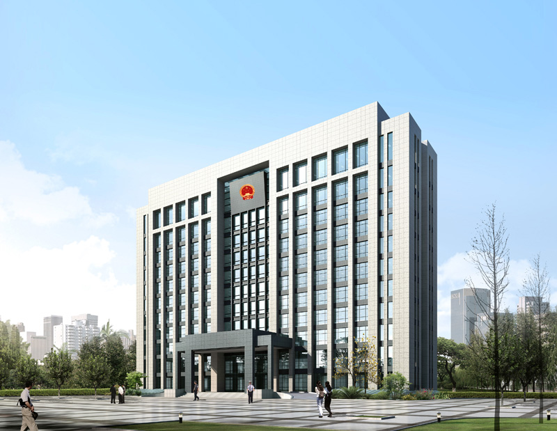温州市龙湾区人民审查院侦探办案大楼
